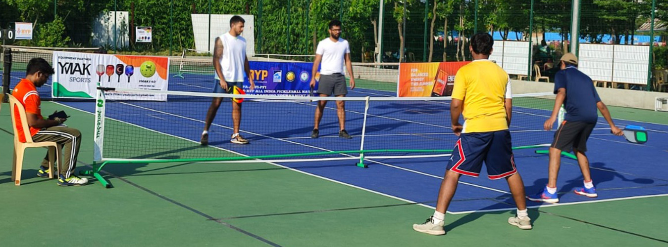 PALAVA HOSTS THE ALL INDIA RANKING PICKLE BALL TOURNAMENT.